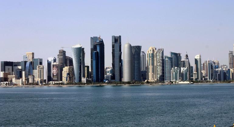 العاصمة القطرية، الدوحة.